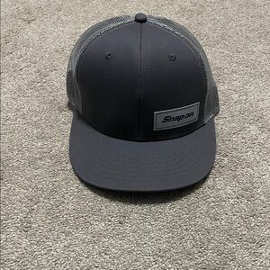 Snap-on Gray Trucker Hat